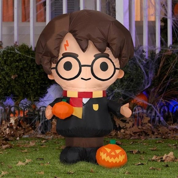 Gemmy Harry Potter Halloween Inflatable Yard Decor Lights Up - Picture 1 of 8